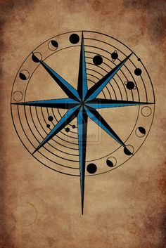 North star on Pinterest | 29 Pins Steampunk Compass Tattoo, Geometric Compass Tattoo, North Star Tattoos, Witchcraft Stuff, Geometric Compass, Concrete Foundation, Compass Tattoo Design, Nautical Star, Star Tattoo Designs