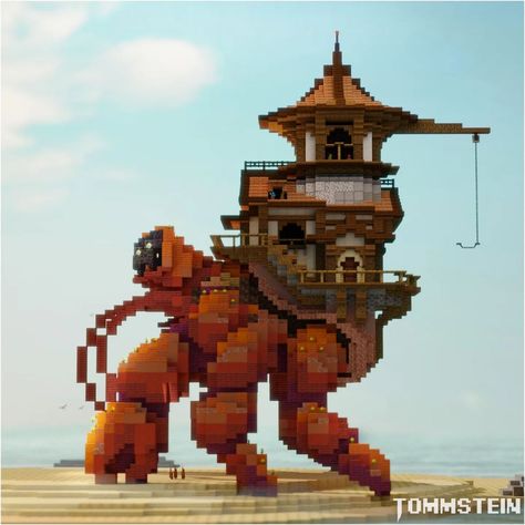 Tommstein | Hermit House Here is a new little project that I've been working on ^^ I really like the general concept that inspired this build and I... | Instagram Hermitcraft Builds, Hermit House, Minecraft Houses, Working On Myself, Minecraft, Building, Instagram