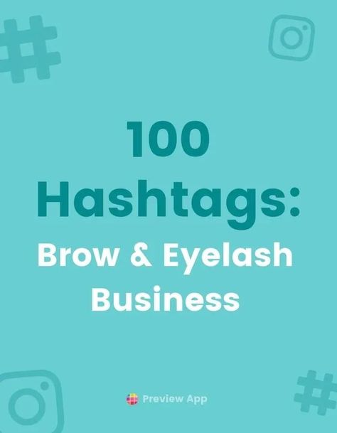 You want clients to find you. Hashtags are keywords so that clients can find you. The best Instagram hashtags for your eyelash and brow business are in Preview App. Ready to be copy and pasted, will all the research done for you! #instagramtips #instagramstrategy #instagrammarketing #socialmedia #socialmediatips Lash Tech Hashtags, Hashtags For Lash Business, Lash Hashtags Instagram, Microblading Business, Business Hashtags, Brow Business, Best Instagram Hashtags, Hashtag Ideas, Hashtag Instagram