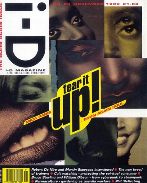 Bred 11, Id Magazine, I D Magazine, Craig Mcdean, William Gibson, Magazine Contents, Jazz Funk, Graphics Layout, Born Again