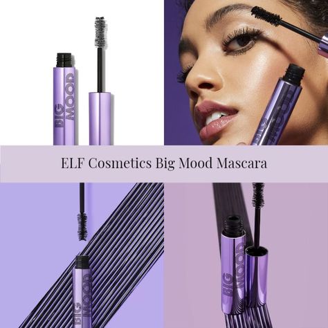 Elf Big Mood Mascara, Big Mood Mascara, Elf Mascara, Makeup News, Big Mood, Essence Cosmetics, Elf Cosmetics, Waterproof Mascara, Sneak Peek