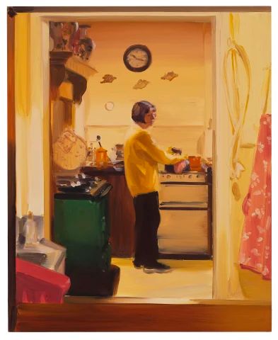 Caroline Walker, The Housekeeper, 2019 | Ingleby Gallery Caroline Walker, John Lavery, Painting 2023, Art Development, Genre Painting, Mood Bored, Personal Investigation, Female Gaze, Inspiration For Painting