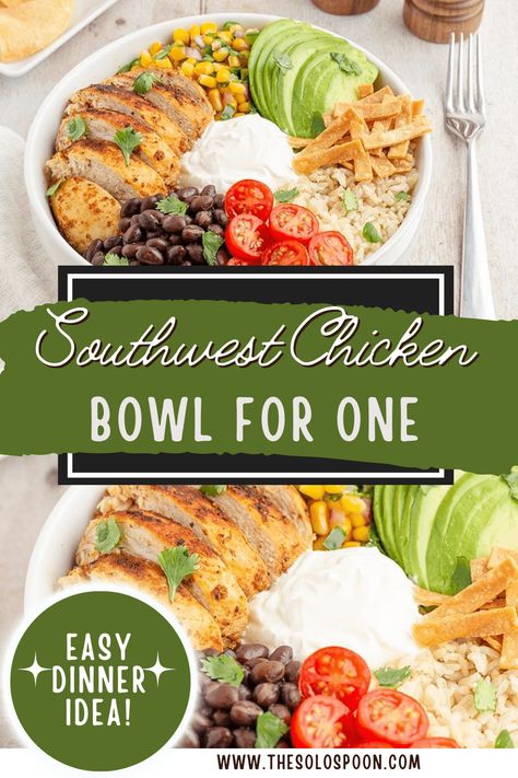 Southwest Rice Bowl, Southwest Chicken Bowl, Southwest Chicken Rice, Southwest Chicken And Rice, Southwestern Rice, Chicken And Rice Bowl, Chicken Rice Bowl, Southwestern Chicken, Chicken Rice Bowls