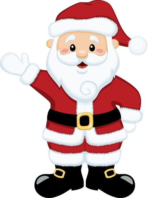 Santa Clos, Happy Christmas Day, Santa Claus Images, Easter Snacks, Christmas Tree Clipart, Santa Pictures, Christmas Arts And Crafts, Christmas Rock, Christmas School