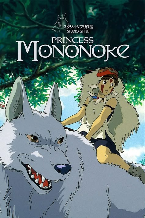 Princess Mononoke Wallpaper, Mononoke Anime, Ghibli Poster, Studio Ghibli Poster, 하울의 움직이는 성, Art Studio Ghibli, Personajes Studio Ghibli, Japanese Animated Movies, Anime Studio