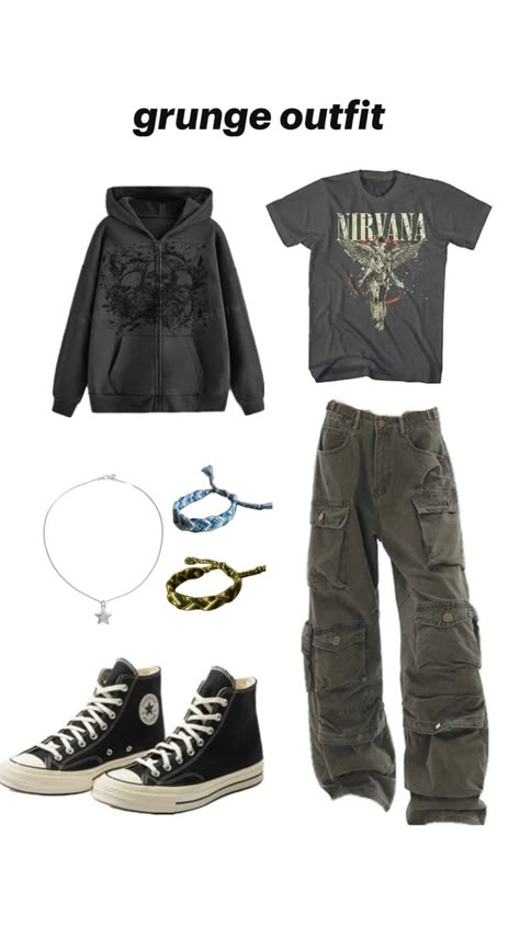 Grunge Fits, Punk Style Outfits, Looks Pinterest, Grunge Outfit, Downtown Outfits, Emo Outfits, Punk Outfits, Cool Fits, Swaggy Outfits