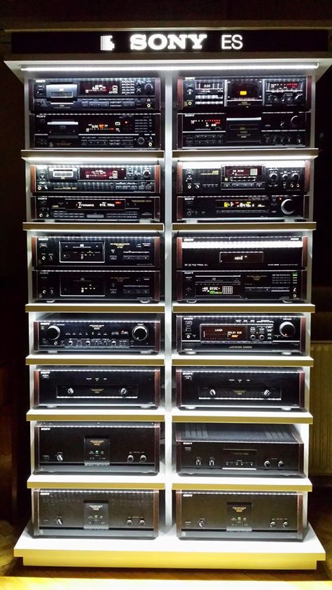 Hifi Audiophile, Hifi Amplifier, Audiophile Speakers, Audio Rack, Vintage Stereo, Speaker Amplifier, Radio Vintage, Records Vinyl, Hi Fi System