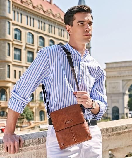 Bag to match a preppy look Male Bags, Vintage Sling Bag, Waist Bag Fashion, Men Poses, African Bag, Fashionable Bags, Man Purse, Stylish Man, Leather Sling Bag