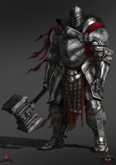 ArtStation - Grim Hollow - Miniture Concept , Omar Samy Armour Inspiration, Grim Hollow, Fantasy Environment, Caracter Design, Incredible Art, Fantasy Battle, Environment Art, Male Characters, Knight Art