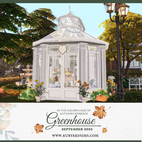 Greenhouse Part 1 - Windows & Doors - The Sims 4 Build / Buy - CurseForge Sims 4 Collections Furniture, Sims 4 Greenhouse Cc, Cottage Sims 4 Cc, Sims Windows, Windows Sims 4 Cc, Sims 4 Greenhouse, Sims 4 Windows Cc, Aesthetic Sisters, Sims4 Builds