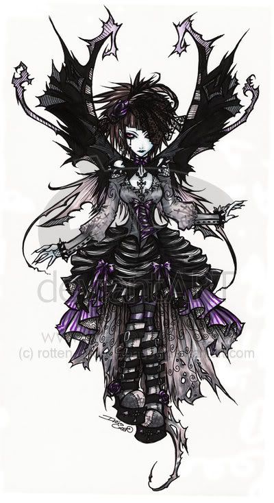 Illustration Fantasy, Goth Fairy, Fairy Dragon, Gothic Fantasy Art, Gothic Fairy, Fairy Pictures, Art Tumblr, Fairy Tattoo, Dark Fairy