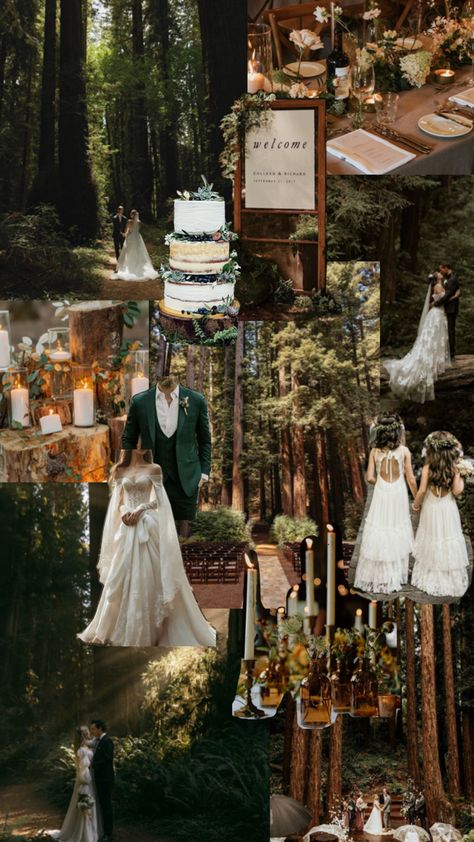 Hobbit Style Wedding, Hobbit Aesthetic Wedding, Tolkien Wedding Ideas, Magical Forest Wedding Fairytale, Mid Summer Nights Dream Wedding, Hobbit Wedding Theme, Vintage Wedding Vibes, Hobbit Themed Wedding, Forest Wedding Colors