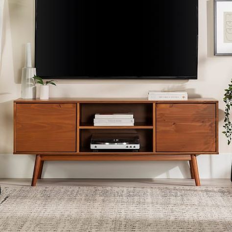 Scandinavian Tv Stand, Midcentury Tv Stand, Mid Century Tv, Wood Tv Console, Wood Tv Stand, Solid Wood Tv Stand, Flat Panel Tv, Wood Tv, Wayfair Furniture