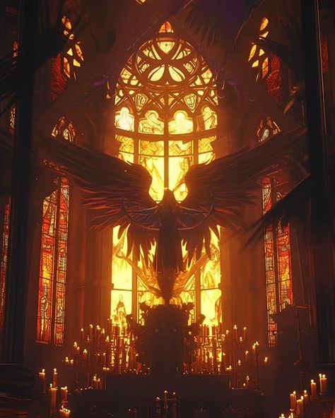 Dark Cathedral AI Generated / Midjourney #ai #aiart #dark #midjourneyart #midjourney #darkfantasy Dark Fantasy Cathedral, Dark Temple Fantasy Art, Dark Cathedral Aesthetic, Dark Cathedral, Cathedral Photography, Fairy Wizard, Cathedral Art, Six Queens, Abandoned Church