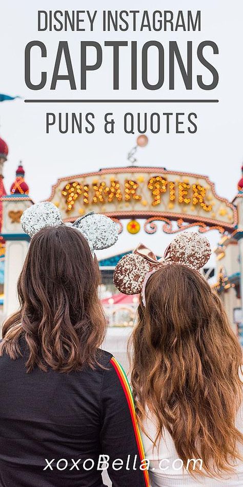 If you are a Disney fan or looking for Disney trip caption ideas, you will love this long list of Disney Instagram captions and Disney puns. Whether you want caption ideas for Disney World or Disneyland…I GOT YOU! If you are looking for caption ideas for castle, Epcot, Animal Kingdom, Run Disney, Star Wars, Disney Plus or even Disney movies, you will find some inspiration. Enjoy this list of the Best Disney Captions and Disney puns aka the best Disney trip caption ideas. #Disney #captions #puns Animal Kingdom Captions For Instagram, Epcot Captions Instagram, Disney Instagram Captions, Trip Captions For Instagram, Disney World Quotes, Disneyland Quotes, Disney Vacation Quotes, Trip Captions, Youtube Content Ideas