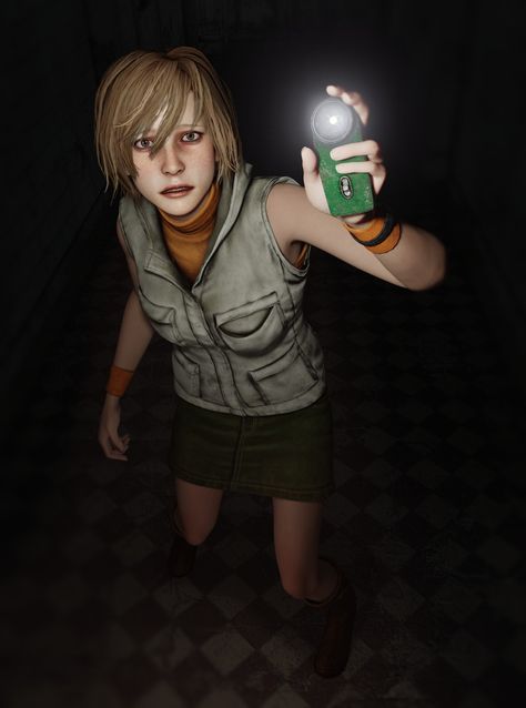 Alessa Gillespie, Cheryl Mason, Silent Hill Series, Silent Hill 1, Silent Hill 3, Silent Hill Art, Heather Mason, Spooky Games, Toluca Lake