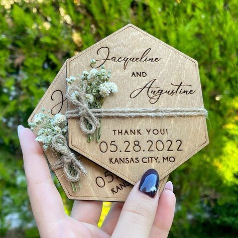 Wood Table Numbers Wedding, Wedding Favours Magnets, Hexagon Wedding, Floral Wedding Favors, Bulk Wedding Favors, Wedding Magnet, Best Wedding Favors, Custom Party Favors, Wedding Shower Favors