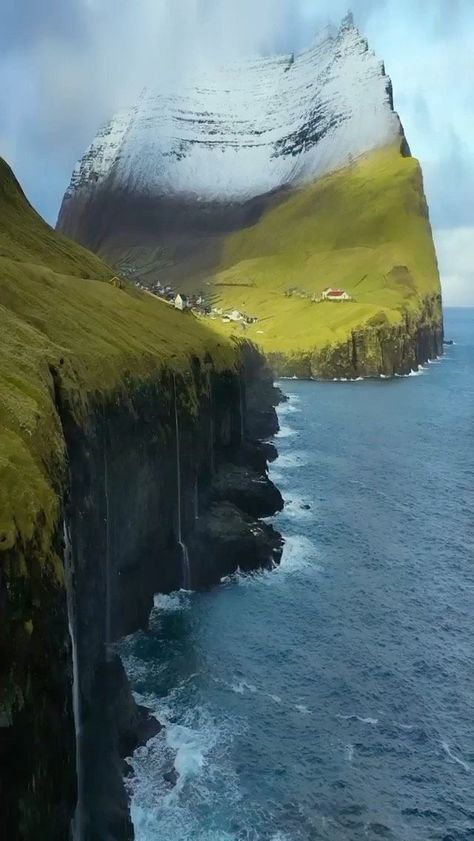 Faroe Islands Denmark, Gros Morne, Tromso, Destination Voyage, Faroe Islands, Beautiful Places To Travel, Nature Aesthetic, Pretty Places, Fantasy Landscape