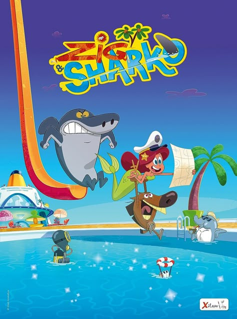 Zig & Sharko (2010) 2000s Kids Shows, Old Kids Shows, Old Cartoon Shows, Childhood Cartoons, 2010s Nostalgia, 2000s Cartoons, Childhood Memories 2000, Childhood Tv Shows, Childhood Movies