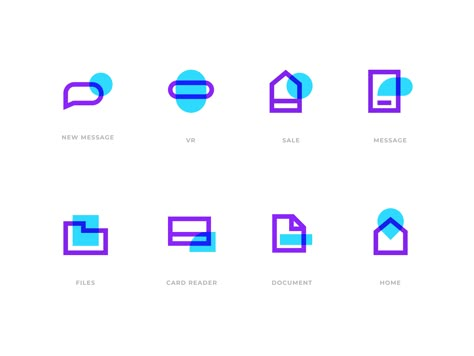 Modern Icon Design, Abstract Icon Design, Abstract Icons, Parallax Effect, Ice Icon, Icon Set Design, Icon Design Inspiration, Design Website, Flat Icon