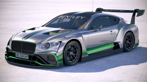 Bentley Continental GT3 Racecar 2018 3D Model #AD ,#Continental#Bentley#Model#Racecar Bentley Gt3, Bentley Gt, Automotive Illustration, Lexus Lfa, Track Toy, Classic Racing Cars, Bentley Car, Continental Gt, Gt Cars