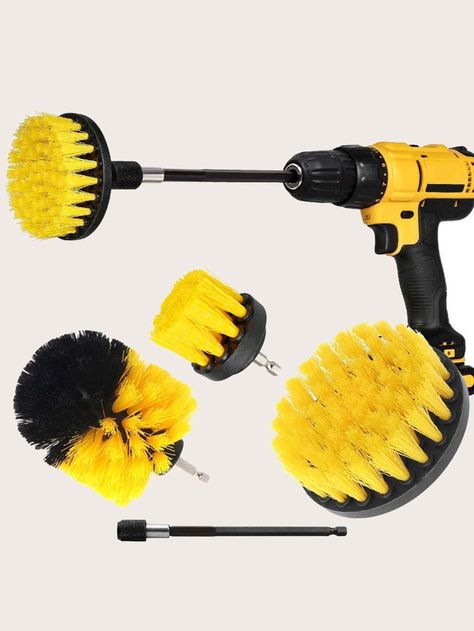 Drill Scrub Brush, Power Scrubber, Kitchen Surface, Carpet Fitting, Clean Tires, Electric Cleaning Brush, Drill Brush, Clean Tile, Kitchen Cleaning Supplies