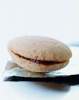 Spoon Cookies | Epicurious Finnish Food, Spoon Cookies, Gourmet Magazine, Finnish Recipes, Brown Butter Cookies, Cinnamon Sugar Cookies, Cherry Preserves, Sandwich Cookies, Fun Cookies