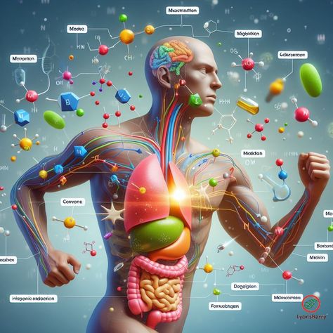 Role of Macronutrient in your Metabolism Biotin is important for energy production. For example, several enzymes need it to function properly. These enzymes are involved in carb, fat and protein metabolism. They initiate critical steps in the metabolic processes of these nutrients. Biotin plays a role in: Gluconeogenesis: This metabolic pathway enables glucose production from sources other than carbs, such as amino acids. Biotin-containing enzymes help initiate this process. Fatty acid synth... Calendar Design Inspiration, Protein Metabolism, Herbal Shop, Healthy Metabolism, Variety Of Fruits, Calorie Intake, Balanced Diet, Fatty Acids, Amino Acids