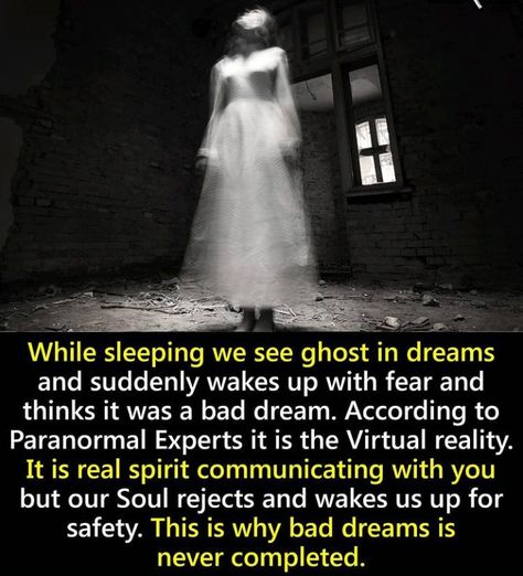 Horror Psychology Facts, Creepy Facts About Ghosts, Horror Facts True, Scary Facts About Ghosts, Creepy Facts About Dreams, Dark Psychology Facts, Real Creepy Facts, Ghost Facts, Paranormal Facts