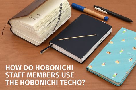 Hobonichi Interview: How Do Hobonichi Staff Members Use the Hobonichi Techo? Hobonichi 5 Year Techo Ideas, Hobonichi Techo A6 Ideas, Hobonichi Techo A6 Layouts, Hobonichi Weeks Setup, Commonplace Notebook, Hobonichi Original, Hobonichi Techo A6, Bullet Journal Minimalist, Plain Notebook