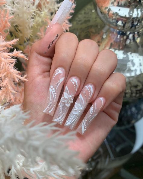 Georgiana Darcy, French Style Nails, Lace Wedding Nails, Alcohol Cleanse, White Lace Nails, Monster Nails, Deep Red Nails, Style Nails, Lace Nails