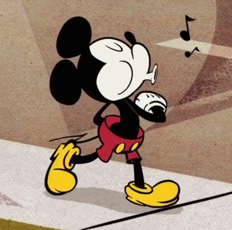 Mickey Mouse 2013, Song Stuck In Your Head, Oswald The Lucky Rabbit, Happy Gif, Yes Man, Mickey Mouse Art, Lucky Rabbit, Mickey Mouse Cartoon, Bendy And The Ink Machine