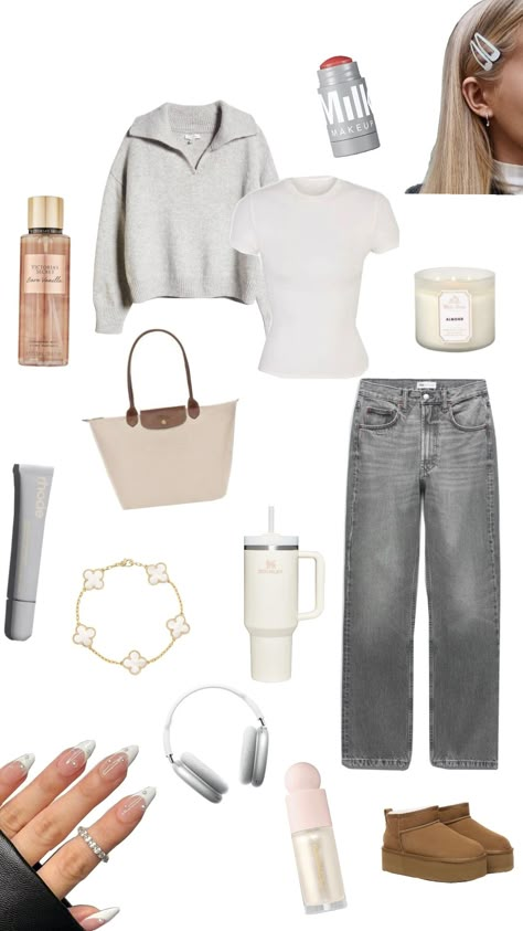 Clean girl #cleangirl #winter #autumn #cleangirlaesthetic #outfit #outfitinspo Clean Girl Aesthetic Outfits Winter, Blue Fall Outfits, Clean Girl Winter Outfits, Winter Clean Girl, Clean Girl Winter, Winter Arch, Outfits November, Girls Winter Outfits, Clean Girl Outfits