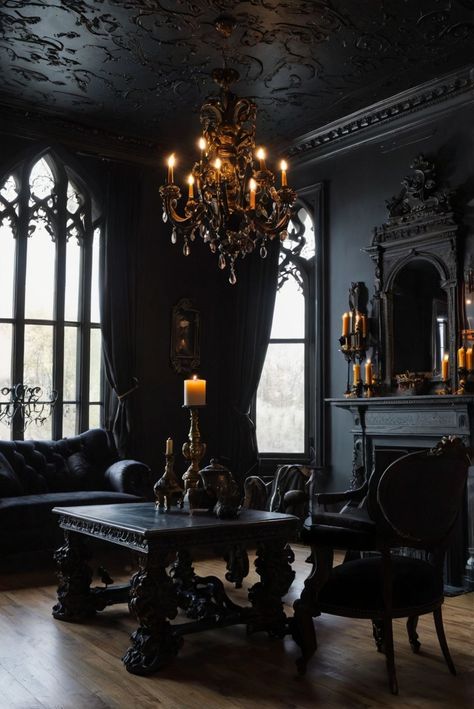 Fall Furniture , Autumn Cozy Fall ,Decor Easy Fall ,
Decor Neutral Fall ,Decor Fall ,Decor Inspiration ,Fall Decor Ideas Goth Living Room Ideas, Elegant Gothic Decor, Gothic Living Room Ideas, Gothic Living Rooms, Goth Living Room, Gothic Interior Design, Gothic Living Room, Interior Makeover, Fall Fireplace Decor