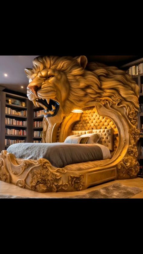 I need all these animal beds! 😱😱 | Inspiring Designs | Sam Marshall · Empire Giraffe Bedding, Sofa Design Living Rooms, Bed Picture, Luxury Sofa Design, Fantasy Furniture, Living Room Sofa Design, Safari Adventure, Plush Carpet, Unique Beds