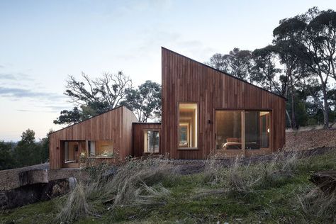 Modern Wood House, Clad Home, Australian Architecture, Timber Cladding, Timber House, Residential Architecture, Home Fashion, House In The Woods, Minimalist Home