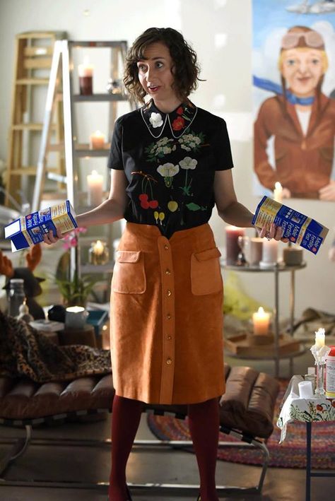 Last Man On Earth, Kristen Schaal, The Last Man On Earth, Spring Roll, Movie Prints, Last Man, Bad Dreams, Va Va Voom, Dope Fashion