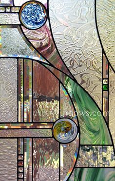 Stained Glass love the mix of colored and patterned glass Stained Glass Clear Textures, Lead Light, Stained Glass Quilt, Modern Stained Glass, Stained Glass Door, زجاج ملون, Glass Art Projects, Stained Glass Crafts, Stained Glass Designs