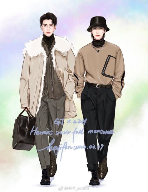 Sportswear Fashion Illustration, Winter Wear For Men, Fashion Sketches Men, Clothing Pattern Design, Mens Fashion Illustration, Fashion Artwork, Man Illustration, Fashion Design Collection, Concept Clothing