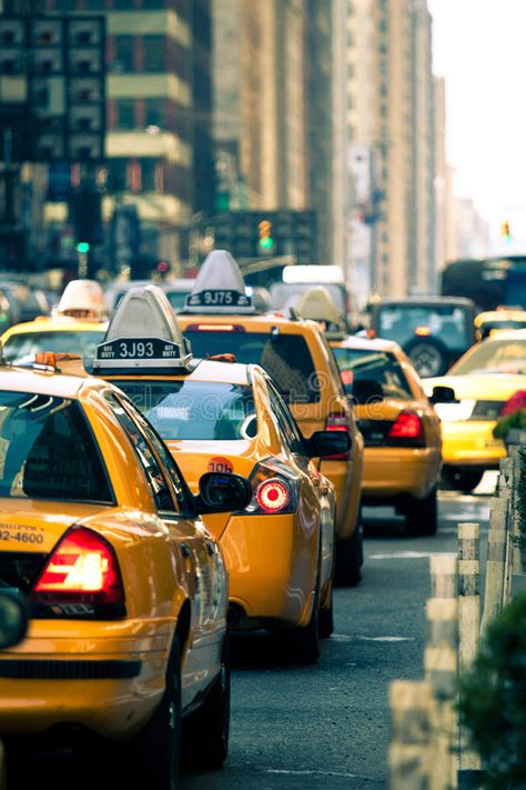 Taxis in New York City. Photo of taxis in rush hour in New York , #Aff, #City, #York, #Taxis, #Photo, #hour #ad Warehouse Living, New York Taxi, Sandakan, New York City Aesthetic, Yellow Cabs, Grand Central Station, Nyc Girl, New York Photos, Grand Prairie