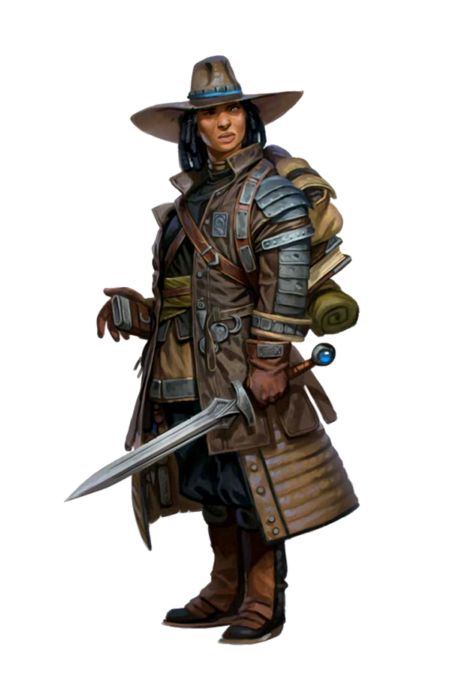 Female Human Fighter Rogue Adventurer - Pathfinder PFRPG DND D&D 3.5 5E 5th ed d20 fantasy Heroic Fantasy, Pathfinder Rpg, Adventure Outfit, Dungeons And Dragons Characters, Female Human, Warhammer Fantasy, Popular Outfits, Dungeon Master, Fantasy Rpg