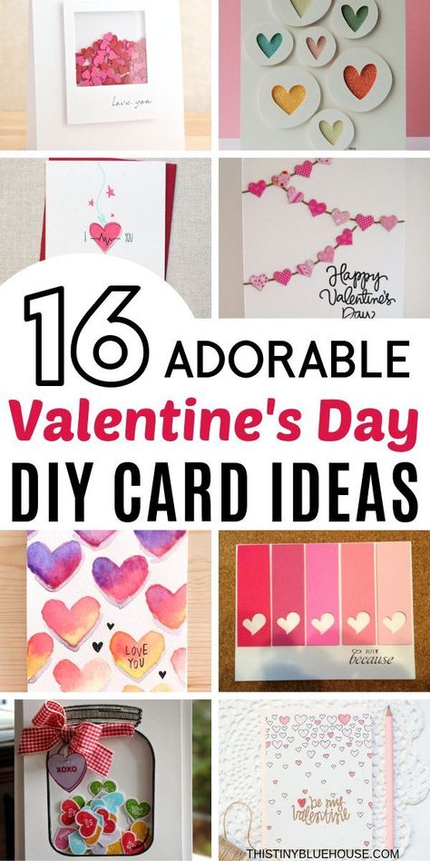 Offer that special someone in your life a totally custom homemade adorable DIY Valentine's Day Card this year. Nothing says I love you more than homemade! #DIYvalentinescard #EasyDIYvalentinesdaycard #DIYvdaycard Funny Vday Cards, Friend Valentine Card, Valentines Day Cards Diy, Saint Valentin Diy, Vday Cards, Homemade Valentines Day Cards, Adult Valentines, Diy Valentines Cards, Diy Valentine's Day