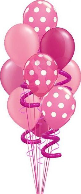 Balloons│Globos - #Balloons Birthday Clipart, Pink Balloons, Happy B Day, Tickled Pink, Happy Birthday Images, Balloon Bouquet, Everything Pink, Birthday Images, Wonderful Day