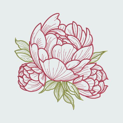 Thanks for the kind words! ★★★★★ "Beautiful design!" Sign in with Apple user https://etsy.me/3MzNGUf #etsy #embroidery #embroideryfile #peonydesign #peonyembroidery #peonyflower #machineembroidery #botanicalembroidery #digitalembroidery #peony Peony Embroidery, Flower Embroidery Designs, Pretty Design, Peony Flower, Flower Embroidery, Digital Embroidery, Sign Design, Embroidery Flowers, Embroidery Files