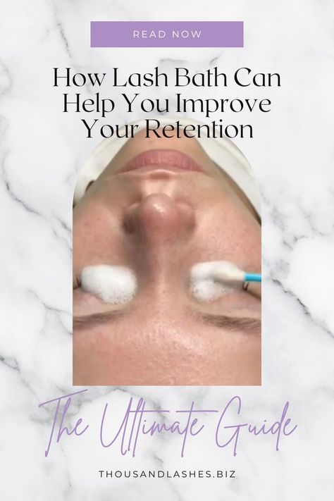 Diy Lash Shampoo Recipe, Washing Lash Extensions, Applying Eyelash Extensions, Eyelash Shampoo, Lash Bath, Eyelash Tech, Shampoo Recipe, Lash Extensions Styles, Lash Salon