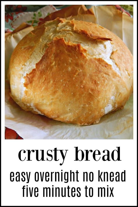 A Loaf Of Bread, Artisan Bread Recipes, Bread Easy, Baking Bread Recipes, Loaf Of Bread, No Knead Bread, Bread Machine Recipes, Easy Bread, Crusty Bread