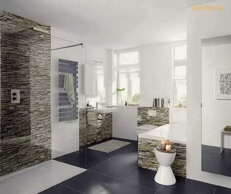 Beautiful Bathrooms Modern, Modern Floor Plans, Modern Mosaics, Modern Pictures, Bad Design, Modern Bathroom Decor, Beautiful Bathrooms, Modern Bathroom Design, Modern Pattern