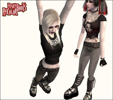 Ts4 Trashy Cc, Sims 4 Vkei Cc, Sims 2 Aesthetic, Sims 2 Emo Cc, Sims 2 Clothes, Sims 2 Cc Clothing, Sims 3 Goth Cc, Sims 2 Mods, Sims 2 Grunge