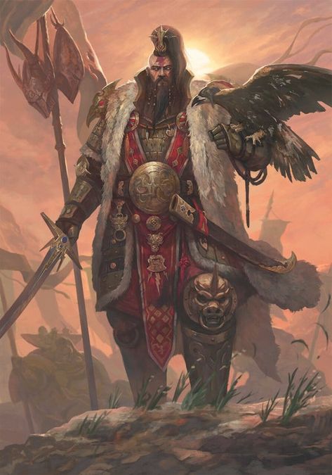 Jaghatai Khan Art, Warhammer Fantasy Art, 40k Primarchs, Jaghatai Khan, Key Art, Warhammer 40k Art, Horus Heresy, Warhammer Art, 다크 판타지