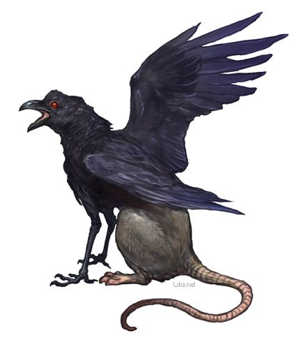 Crow rat gryphon - G.River Crow Griffin, Rat Familiar, Cheapest Flights, Cheap Flight, Cheap Flight Tickets, Flight Tickets, Legendary Creature, Fantasy Monster, Monster Design